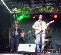 Ulli & Roby, hinten: Lothar & Peter
